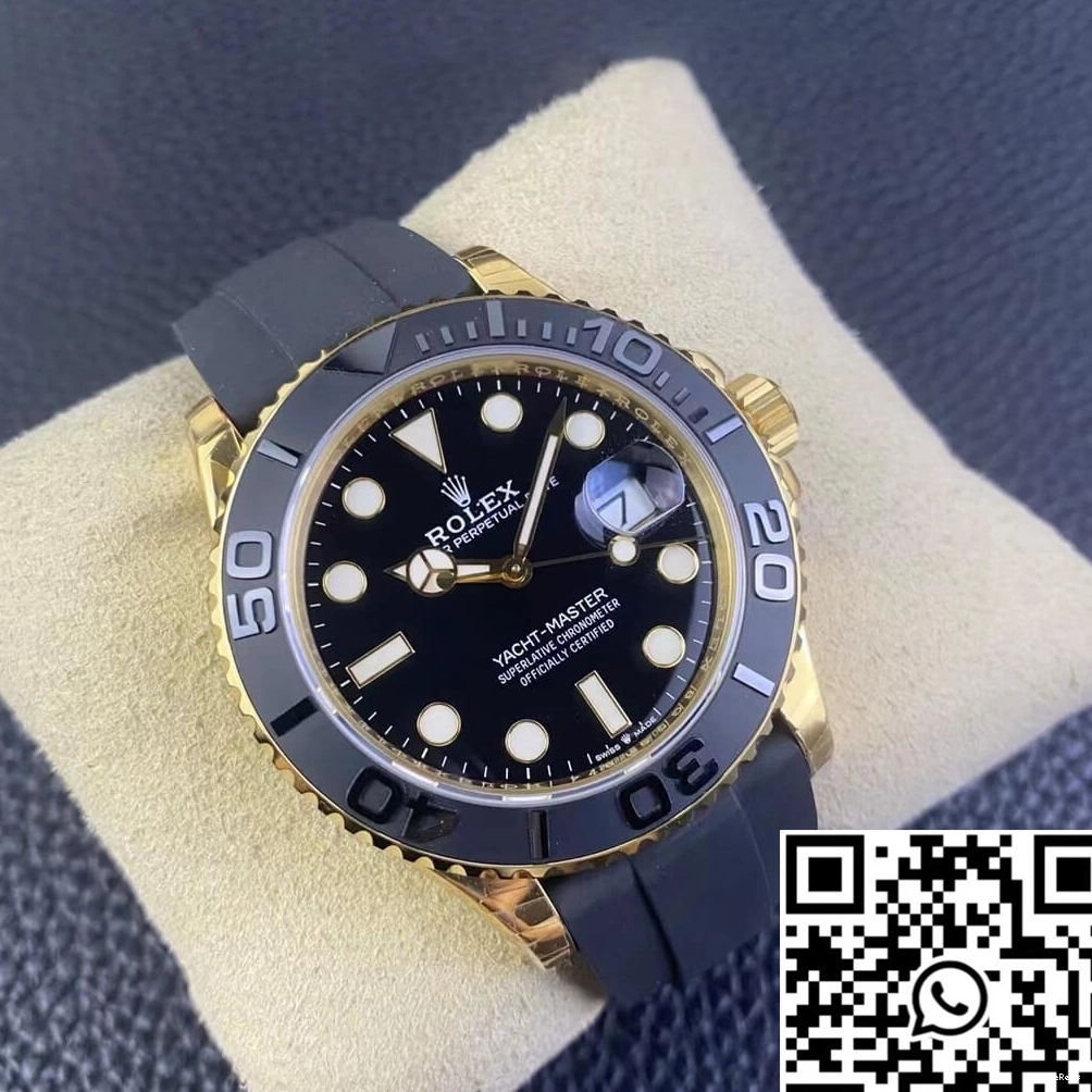 Master VS M226658-0001 Yacht Factory Yellow Rolex 42MM Gold 0114